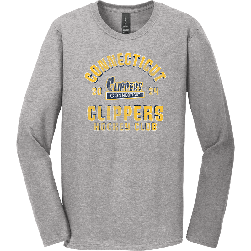 CT Clippers Softstyle Long Sleeve T-Shirt