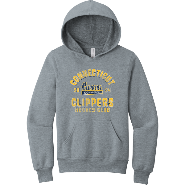 CT Clippers Youth Sponge Fleece Pullover Hoodie