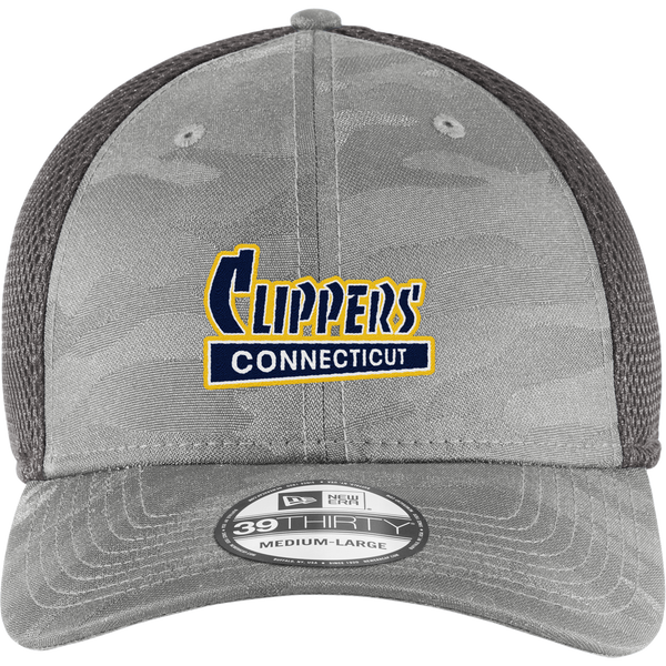 CT Clippers New Era Tonal Camo Stretch Tech Mesh Cap