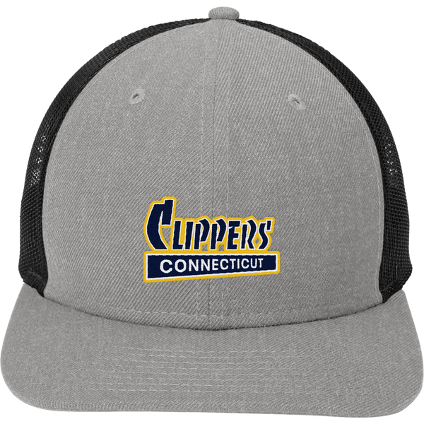CT Clippers New Era Snapback Low Profile Trucker Cap