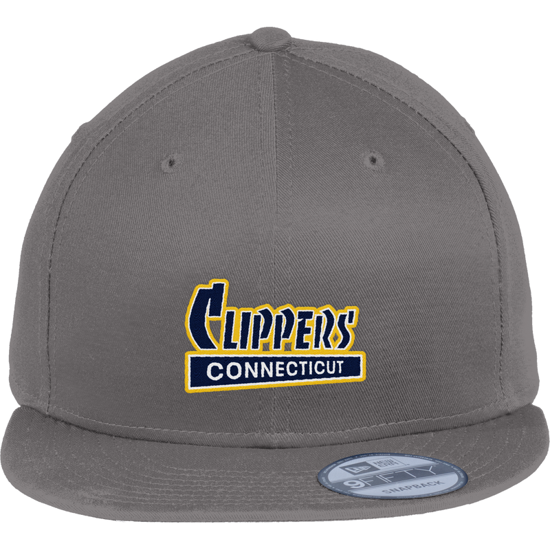 CT Clippers New Era Flat Bill Snapback Cap