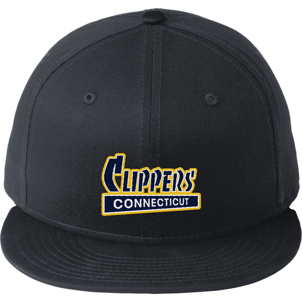 CT Clippers New Era Flat Bill Snapback Cap