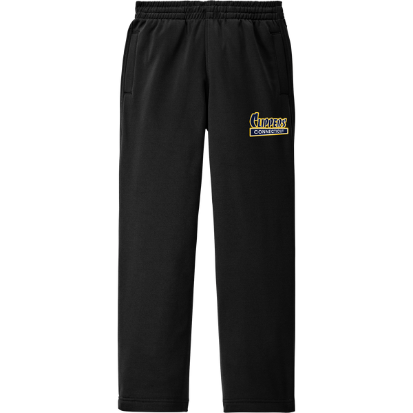 CT Clippers Youth Sport-Wick Fleece Pant
