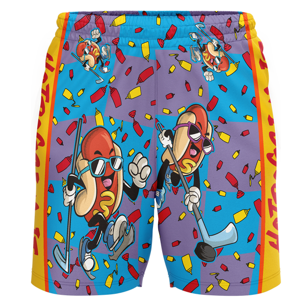 CT Clippers Hot Dog Youth Workout Wear Shorts