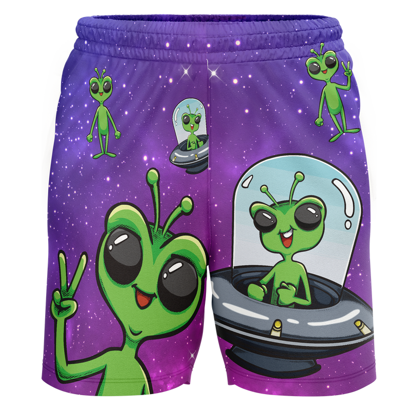 Allegheny Badgers Alien Youth Workout Wear Shorts
