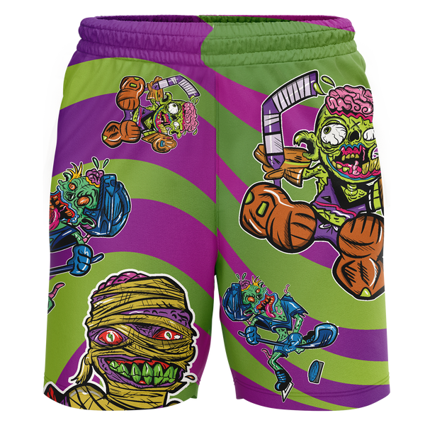 CT Clippers Zombie Youth Workout Wear Shorts