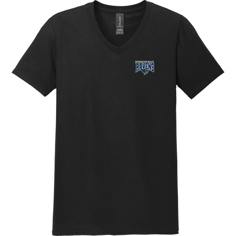 Kensington Valley Ravens Softstyle V-Neck T-Shirt