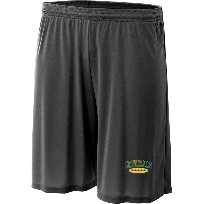 Red Bank Generals Youth Cooling Performance 6 Inch Short
