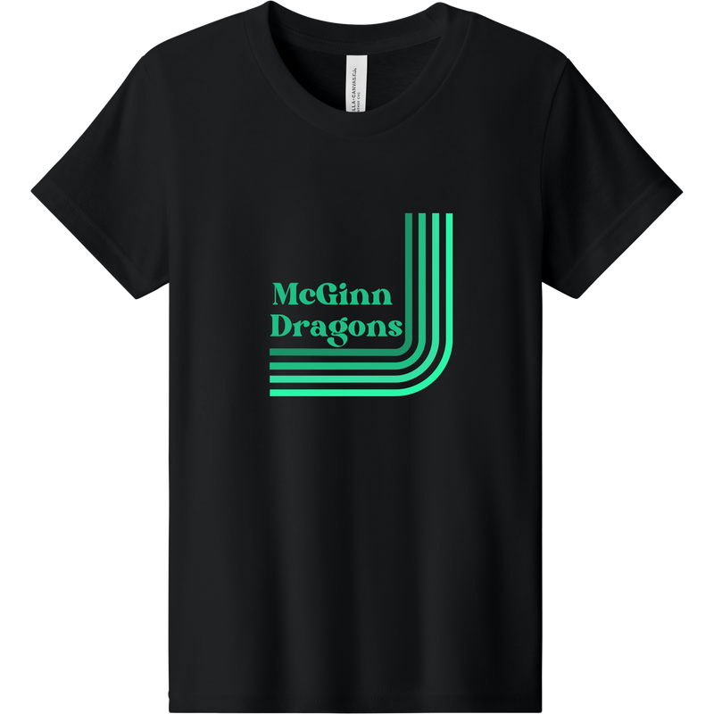 McGinn Elementary Youth 'Vintage' Heather CVC Tee