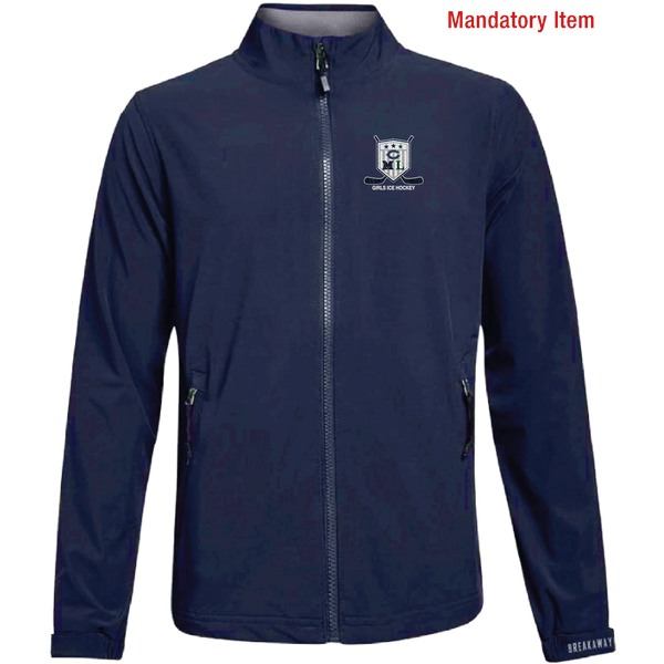 CML Girls Ice Hockey Adult Breakaway Lightweight Warm Up Jacket