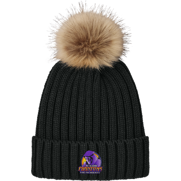 Jr. Phantoms Faux Fur Pom Beanie