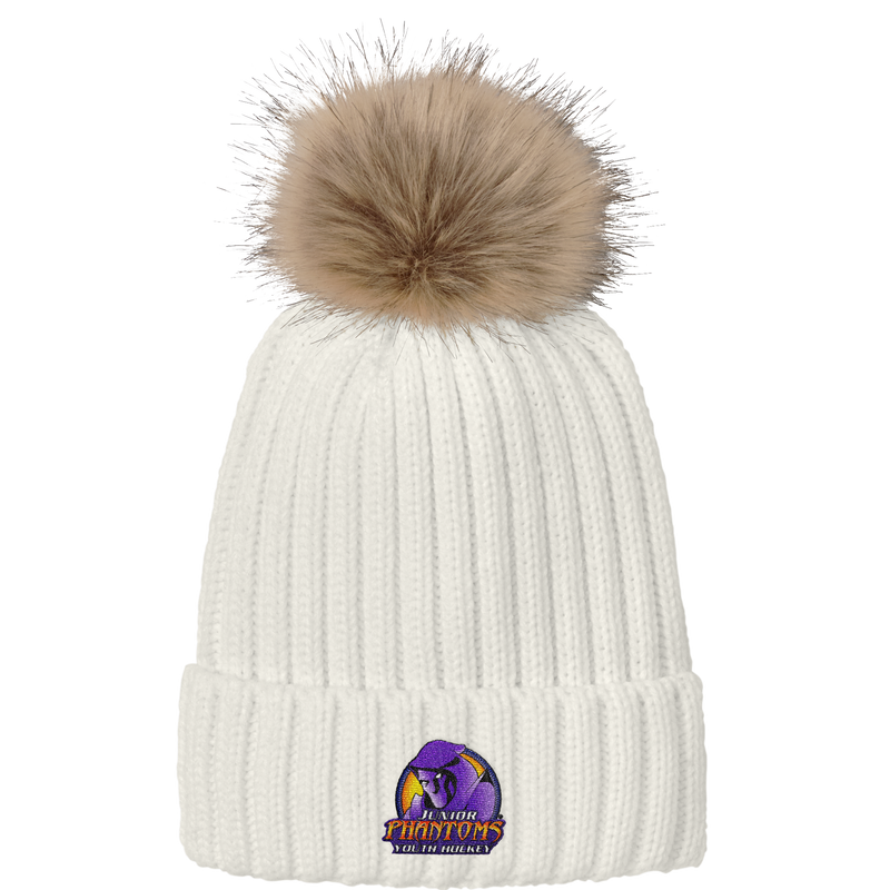 Jr. Phantoms Faux Fur Pom Beanie
