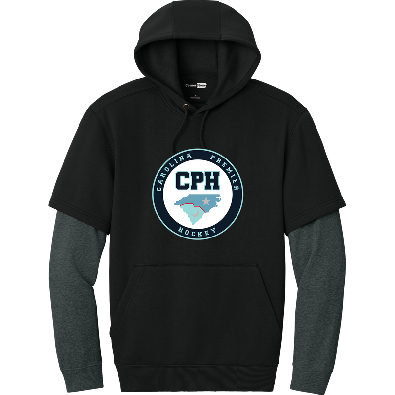 Carolina Premier Hockey Tough Fleece Layered Hoodie