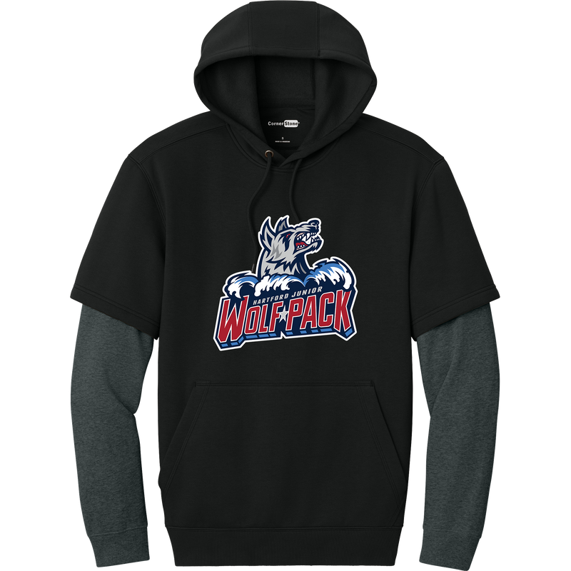 Hartford Jr. Wolfpack Tough Fleece Layered Hoodie