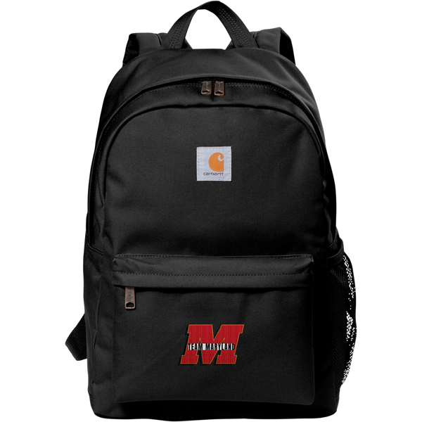 Team Maryland Carhartt Canvas Backpack