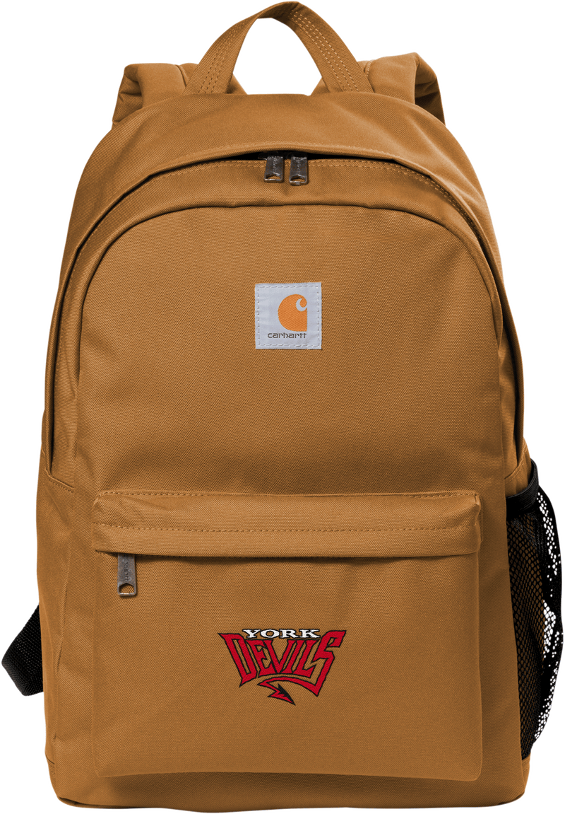 York Devils Carhartt Canvas Backpack