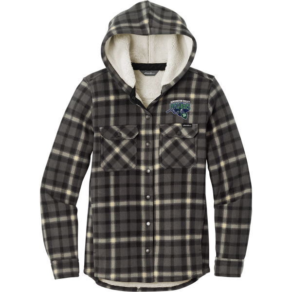 Kensington Valley Raiders Eddie Bauer Ladies Woodland Shirt Jac