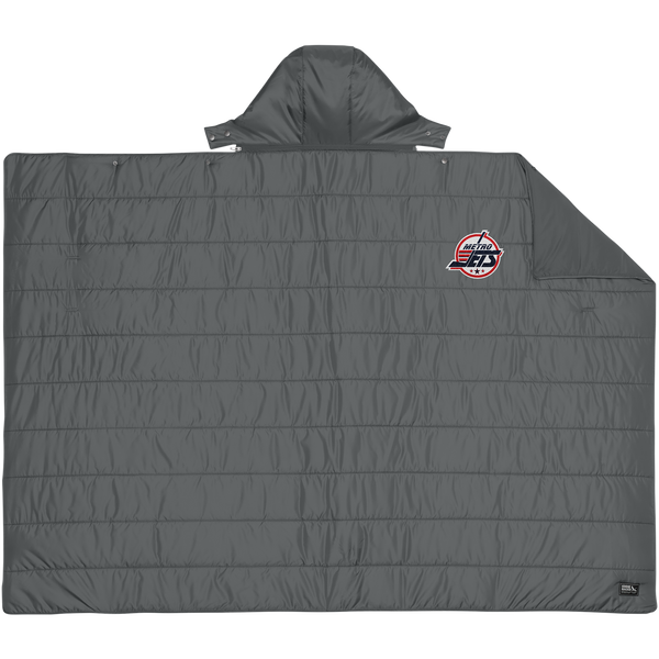 Metro Jets Eddie Bauer Puffy Camp Poncho