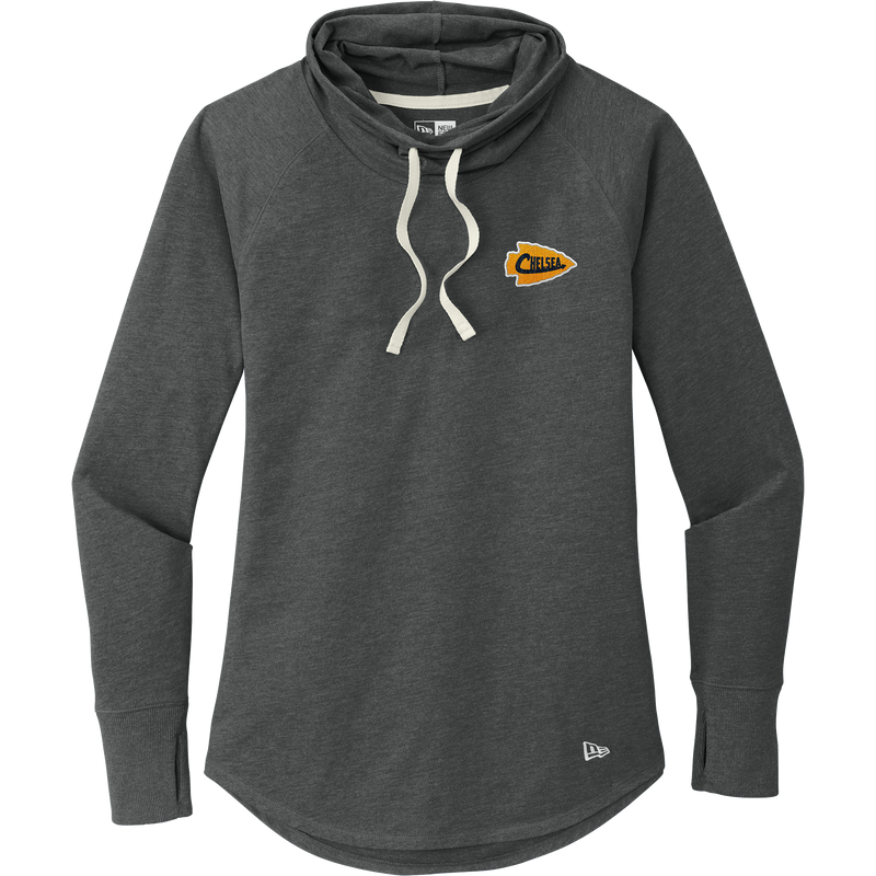 Chelsea Chiefs New Era Ladies Sueded Cotton Blend Cowl Tee