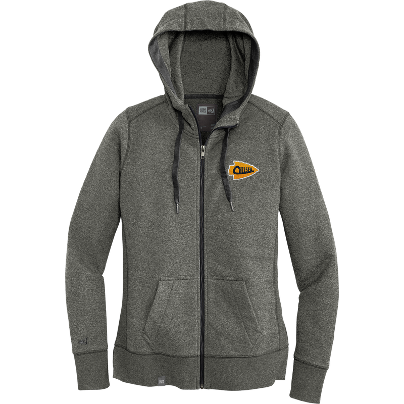 Chelsea Chiefs New Era Ladies French Terry Full-Zip Hoodie
