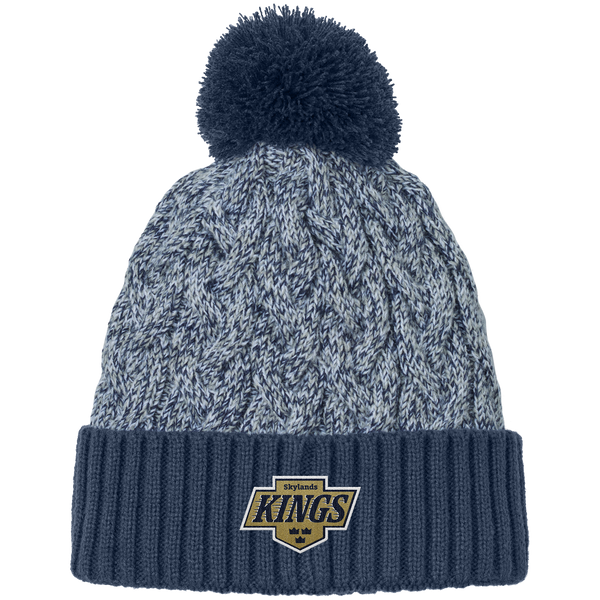 Skylands Kings New Era Marled Knit Pom Beanie
