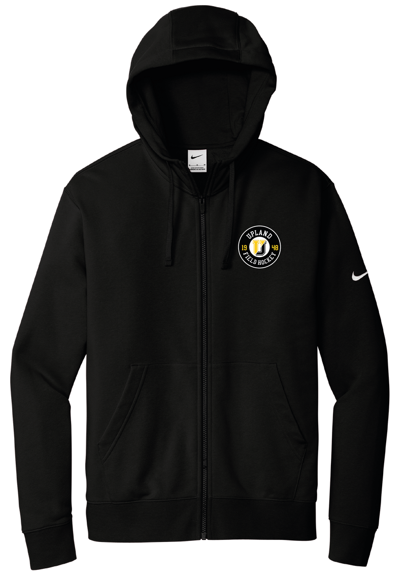 Upland Field Hockey Nike Club Fleece Sleeve Swoosh Full-Zip Hoodie