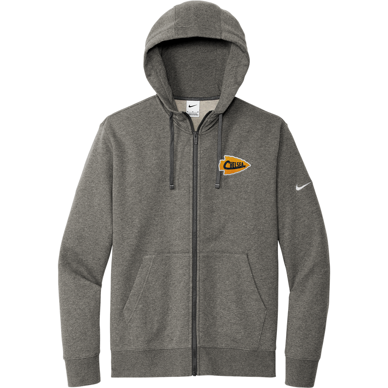 Chelsea Chiefs Nike Club Fleece Sleeve Swoosh Full-Zip Hoodie