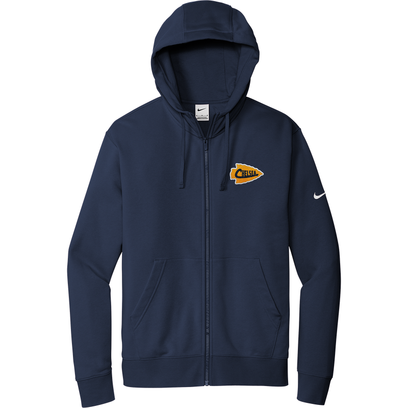 Chelsea Chiefs Nike Club Fleece Sleeve Swoosh Full-Zip Hoodie