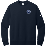 NYC Hockey Club Nike Club Fleece Sleeve Swoosh Crew