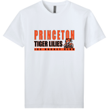 Princeton Tiger Lilies Soft Wash Cotton Tee