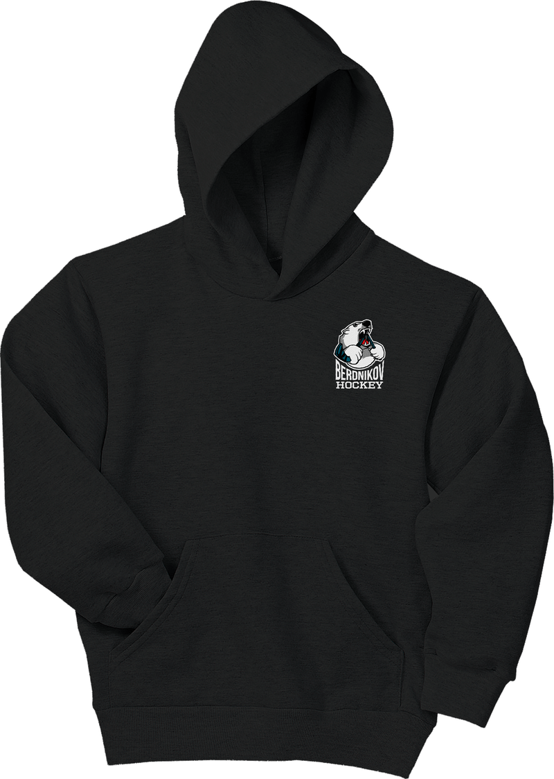 Berdnikov Bears Youth EcoSmart Pullover Hooded Sweatshirt