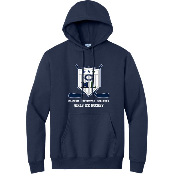 CML Girls Ice Hockey Essential Fleece Pullover Hooded Sweatshirt