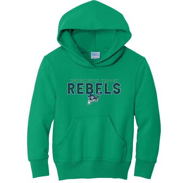 Kensington Valley Rebels Youth Core Fleece Pullover Hooded Sweatshirt