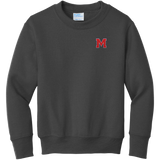 Mount St. Charles Youth Core Fleece Crewneck Sweatshirt