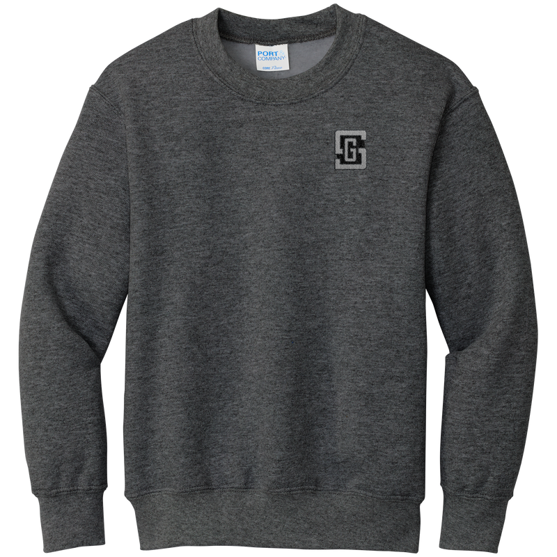 Gregory Schaefer Youth Core Fleece Crewneck Sweatshirt