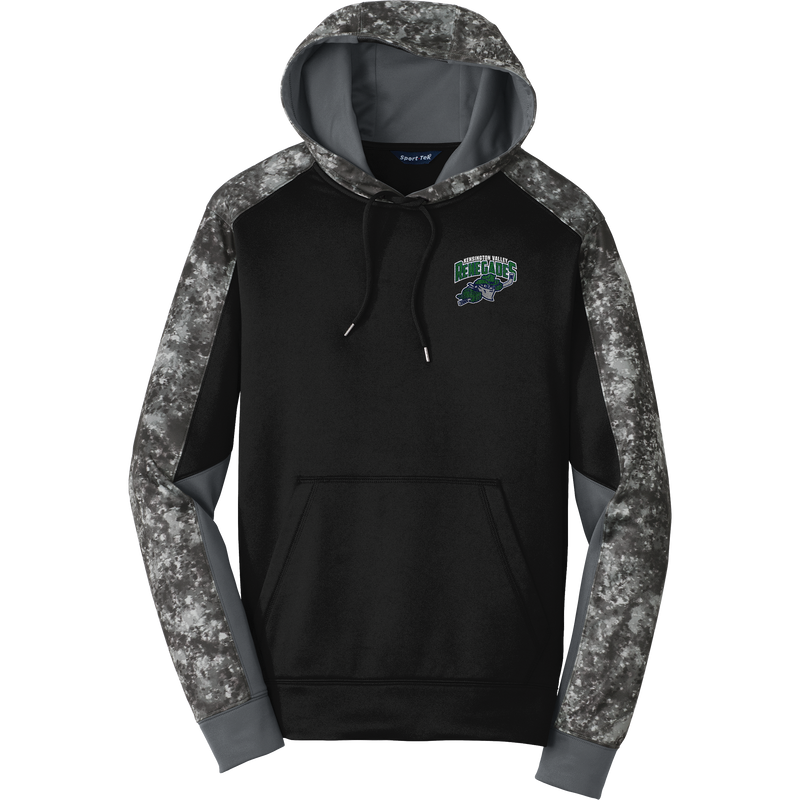 Kensington Valley Renegades Sport-Wick Mineral Freeze Fleece Colorblock Hooded Pullover